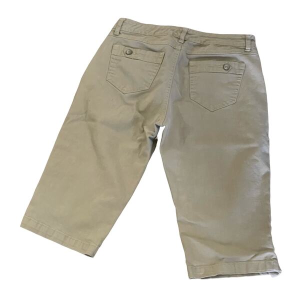 Bandolino Brady tan cropped pants size 8 - Picture 2 of 9
